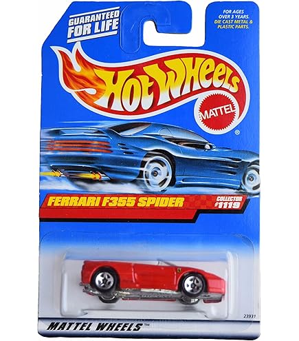 Mattel Hot Wheels 2000 First Editions 1:64 Scale Red Ferrari 365